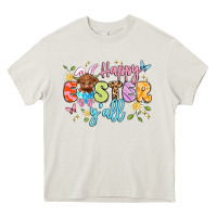 Cream happy easter yall Heavy Core Tee - Artiststas
