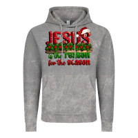 Cloud Rock jesus is the reason for the season Vintage Hoodie - CowGirlArtShop