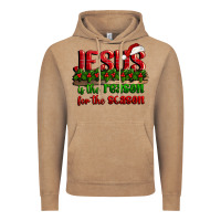 Vintage Coffee jesus is the reason for the season Vintage Hoodie - CowGirlArtShop