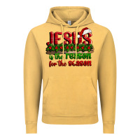 Vintage Mustard jesus is the reason for the season Vintage Hoodie - CowGirlArtShop