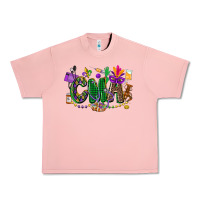 Salmon cma mardi gras cowgirl Urban Heavy Tee - CowGirlArtShop