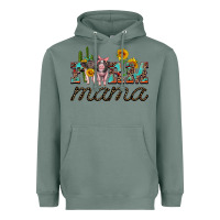 Sage farm mama with baby pigs Heavyweight Hoodie - Artiststas