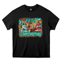 Black merry christmas Heavy Core Tee - JahusDesignShop