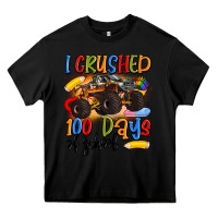 Black i crushed 100 days of school Heavy Core Tee - Artiststas