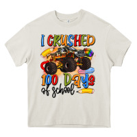 Cream i crushed 100 days of school Heavy Core Tee - Artiststas