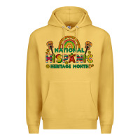 Antique Gold national hispanic heritage month Premium Hoodie - BundleAndBundleShop