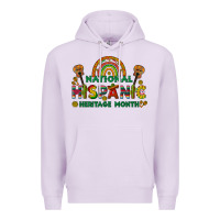 Lilac national hispanic heritage month Premium Hoodie - BundleAndBundleShop