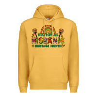 Mustard national hispanic heritage month Premium Hoodie - BundleAndBundleShop