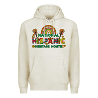 Oatmeal Heather national hispanic heritage month Premium Hoodie - BundleAndBundleShop