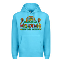 Ocean Blue national hispanic heritage month Premium Hoodie - BundleAndBundleShop