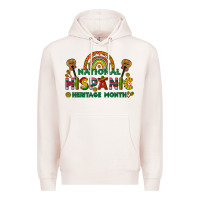 Pale Pink national hispanic heritage month Premium Hoodie - BundleAndBundleShop