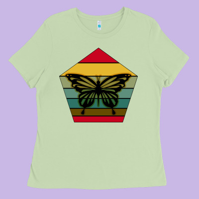 Butterfly Ladies Tee Designed By Bettercallsaul