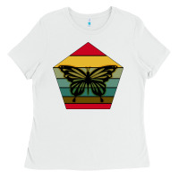 White butterfly Ladies Tee - Bettercallsaul