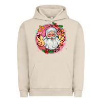 Pigment French Oak merry christmas peace santa Urban Hoodie - AdoDesignShop