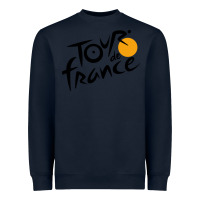 Navy tour de france cycling Heavyweight Sweatshirt - ArtMosaic