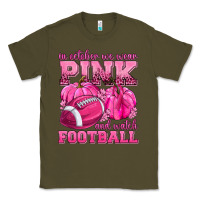 Army Green In October We Wear Pink Watch Football Classic Tee - texasbilliewilder
