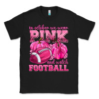 Black In October We Wear Pink Watch Football Classic Tee - texasbilliewilder
