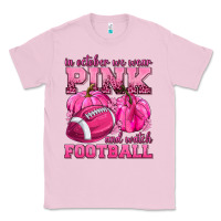Bubblegum Pink In October We Wear Pink Watch Football Classic Tee - texasbilliewilder