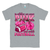 Heather Grey In October We Wear Pink Watch Football Classic Tee - texasbilliewilder
