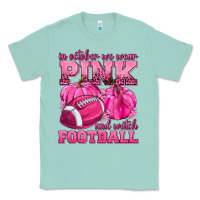 Seafoam In October We Wear Pink Watch Football Classic Tee - texasbilliewilder
