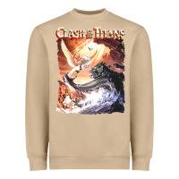 Clash Of The Titans (transparent) Heavyweight Sweatshirt | Teevron