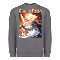 Storm Clash of the Titans (Transparent) Heavyweight Sweatshirt - ArtMosaic