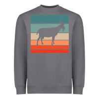 Storm goat goats retro style vintage 140 goat lover Heavyweight Sweatshirt - ArtMosaic