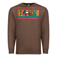 Love Texas Sunflowers Cactus Cowhide License Plate Premium Sweatshirt | Teevron
