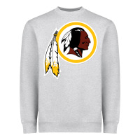 Heather Grey the indian red skins clasic Heavyweight Sweatshirt - ArtMosaic