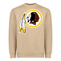 Mushroom the indian red skins clasic Heavyweight Sweatshirt - ArtMosaic