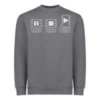 Storm save manual pedal diagram stick shift car lover t shirt Heavyweight Sweatshirt - ArtMosaic