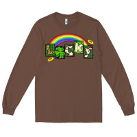Chestnut Lucky St. Patrick's Day Long Sleeve Tee - CowGirlArtShop