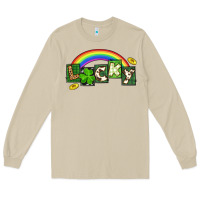 Mushroom Lucky St. Patrick's Day Long Sleeve Tee - CowGirlArtShop