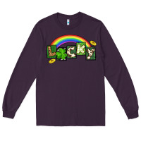 Plum Lucky St. Patrick's Day Long Sleeve Tee - CowGirlArtShop