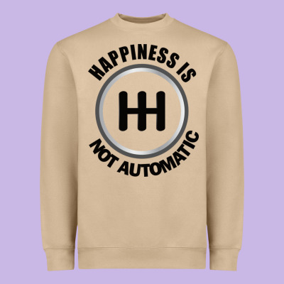Happiness Is Not Automatic..save The Manuals.. 3 Pedals Cars Lovers Gi Heavyweight Sweatshirt Designed By Artmosaic