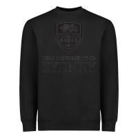 Black The University of Sydney Heavyweight Sweatshirt - ArtMosaic