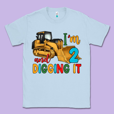 I'm 2 And Digging It Classic Tee Designed By Artiststas