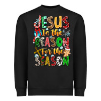 Black jesus is the reason for the season Heavyweight Sweatshirt - CowhideDigitalArt