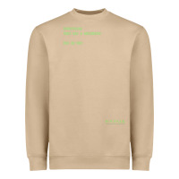 Mushroom The Matrix Everything Has A Beginning Green Font Heavyweight Sweatshirt - ArtMosaic