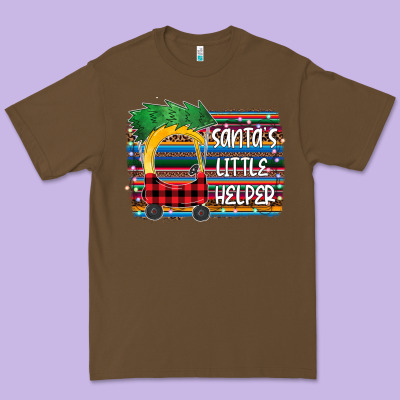 Santas Little Helper Premium Tee Designed By Bettercallsaul