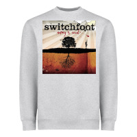 Heather Grey Switchfoot nothing is sound Heavyweight Sweatshirt - ArtMosaic