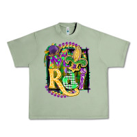 Oil Green mardi gras Urban Heavy Tee - CowGirlArtShop