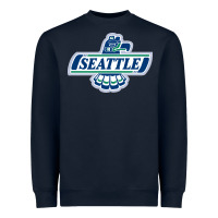 Navy seattle thunderbirds, Heavyweight Sweatshirt - ArtMosaic