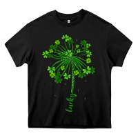 Black lucky st patrick s day Heavy Core Tee - Artiststas