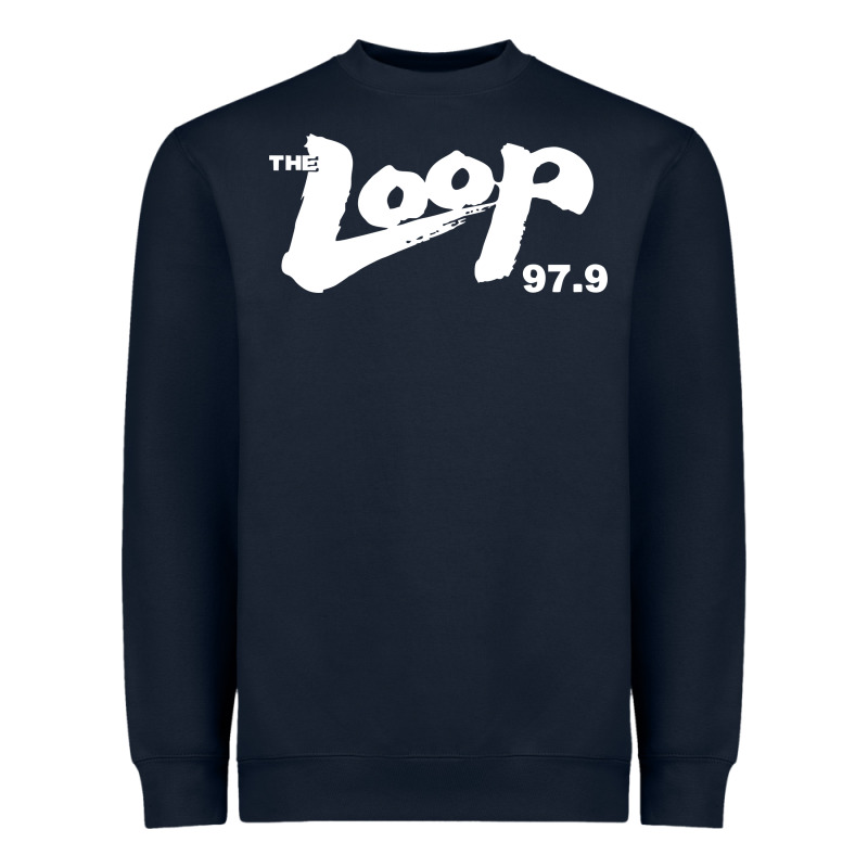 The Loop 97.9 Illinois Radio Heavyweight Sweatshirt by ArtMosaic | Teevron