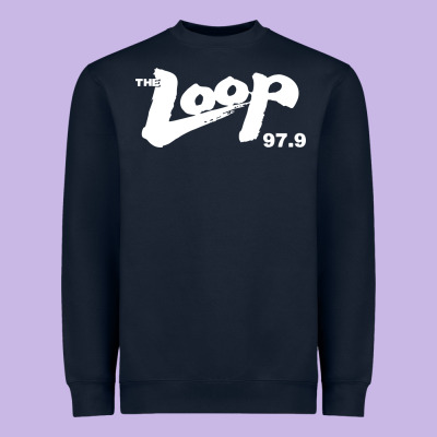 The Loop 97.9 Illinois Radio Heavyweight Sweatshirt Designed By Artmosaic