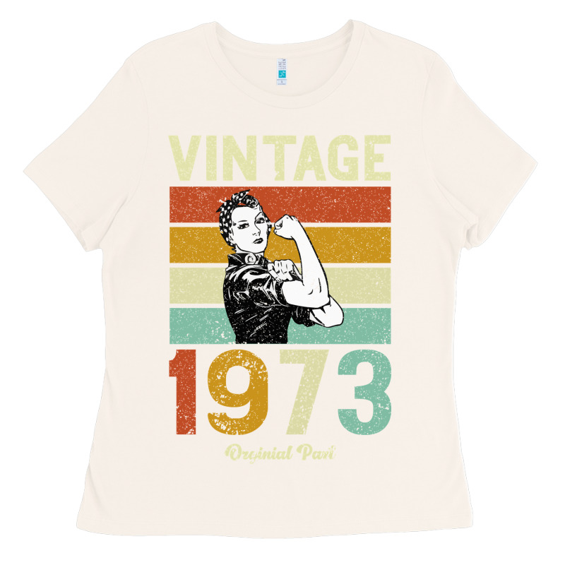 Vintage 1973 Orginial Parts Ladies Tee by Bettercallsaul | Teevron