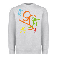 Heather Grey alan becker gaming gift Heavyweight Sweatshirt - ArtMosaic