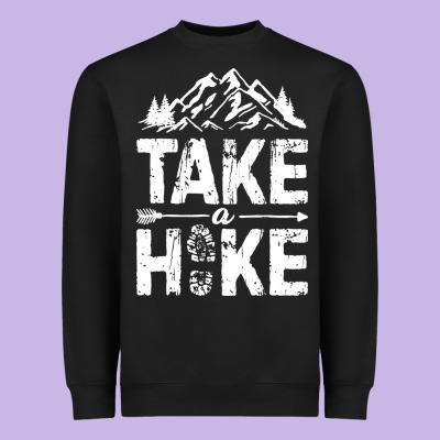 Take Hike Heavyweight Sweatshirt Designed By Artmosaic