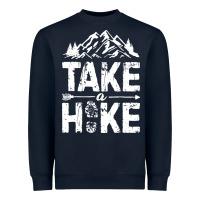 Navy take hike Heavyweight Sweatshirt - ArtMosaic